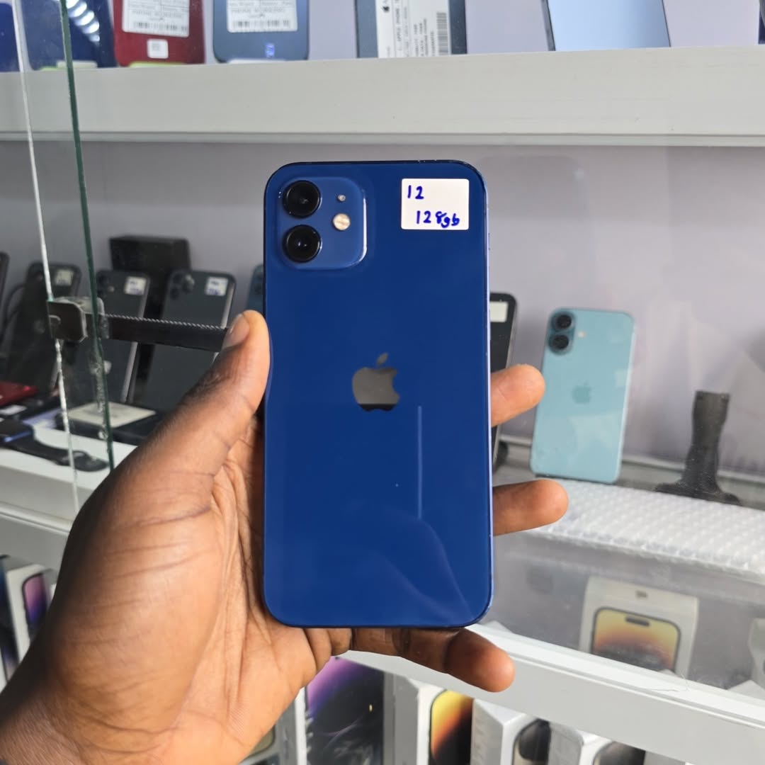 Stunning Blue iPhone 12 | 128GB, 88% Battery, Free Pouch & Guard!