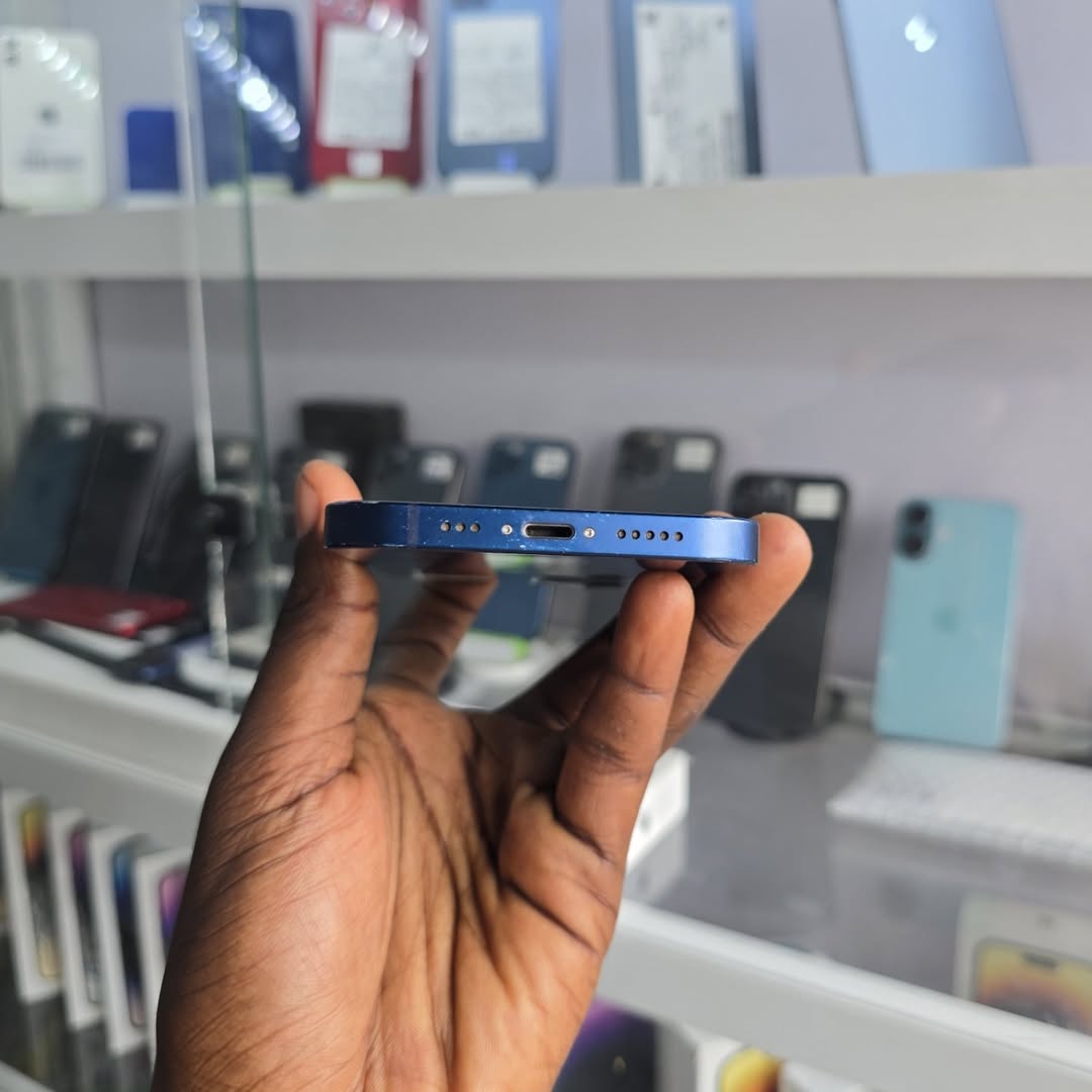 Stunning Blue iPhone 12 | 128GB, 88% Battery, Free Pouch & Guard!