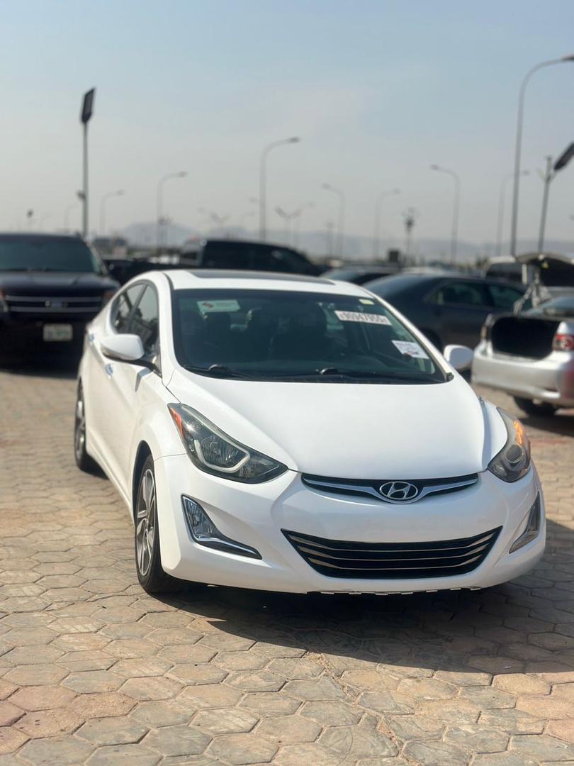 2016 Hyundai Elantra: Pristine White, Premium Value