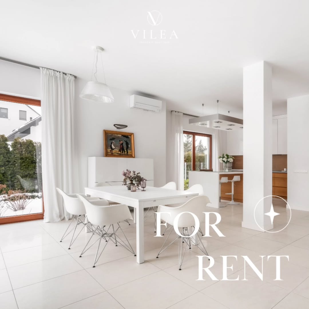 Spacious 3-Bedroom Villa with Private Garden in Wilanów