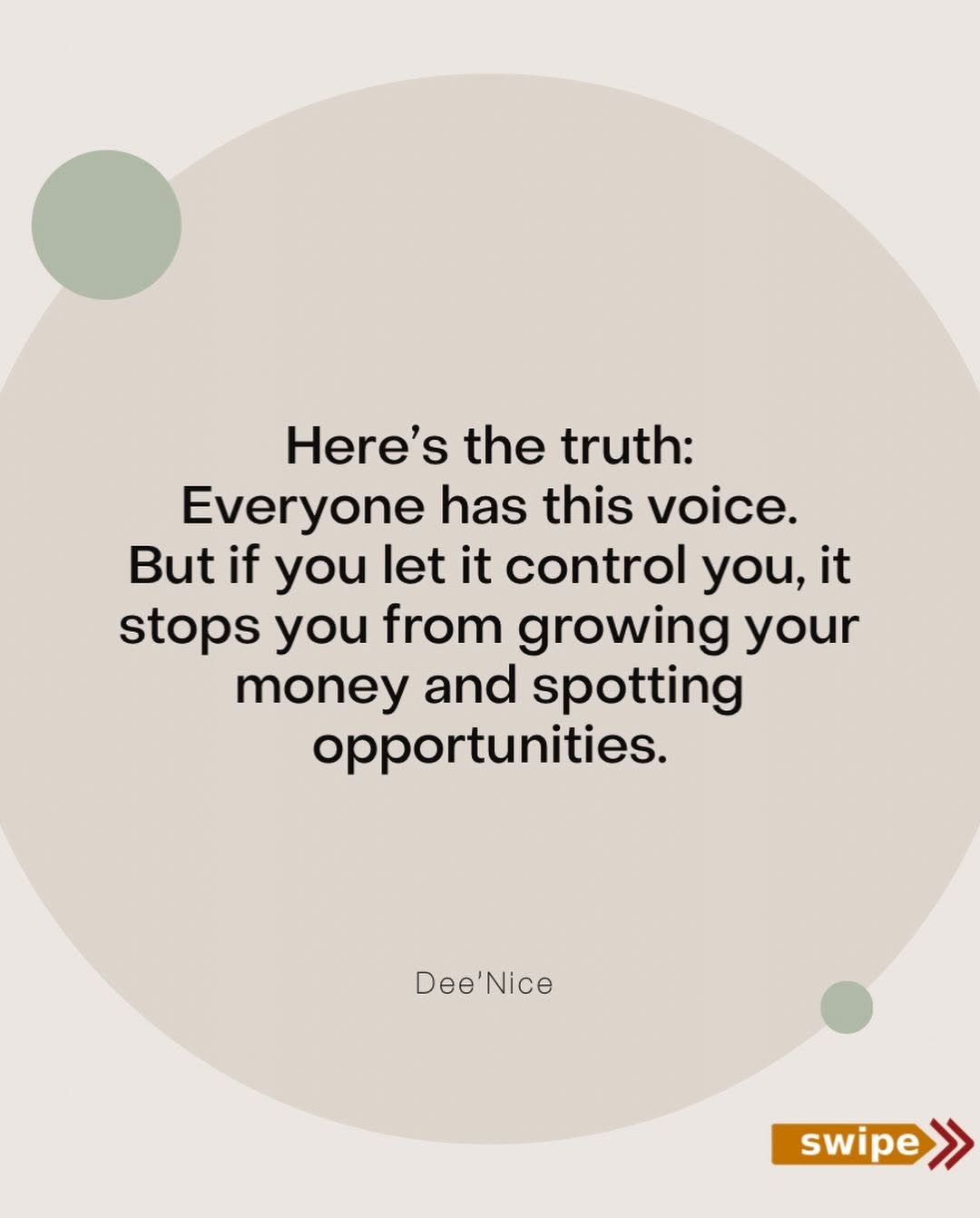 Own Your Dream Home, Silence the Doubts