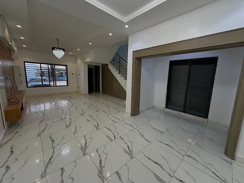 Serene 4-Bed Terrace Duplex with Solar Power in Jahi