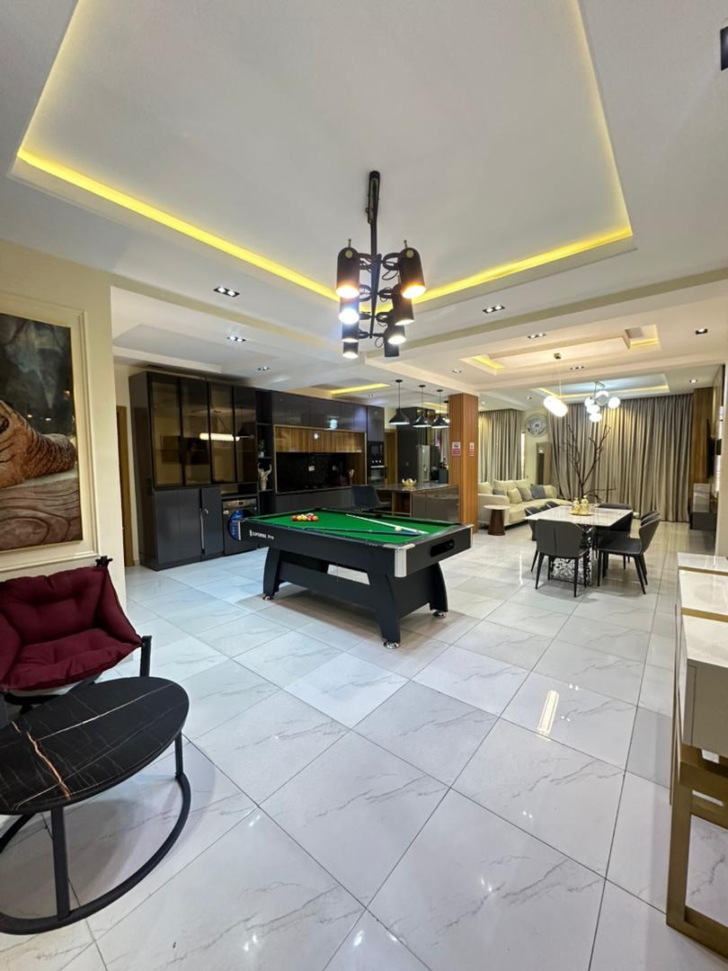 Lekki Phase 1: 2-Bed Haven with PS5 & Snooker
