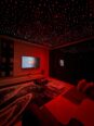 Indulge in Your Private Cinema & Red Room Retreat