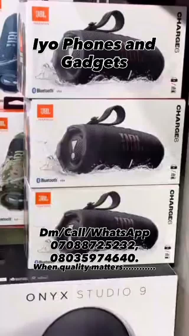 Unleash Epic Sound: ONYX STUDIO 9 & JBL CHARGE 6