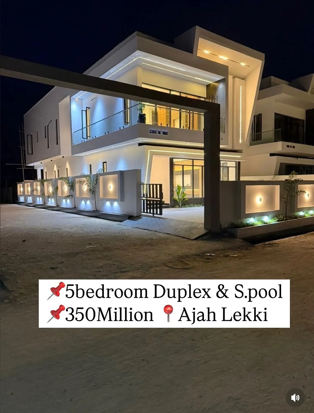 Opulent 5-Bedroom Duplex with Cinema & Rooftop in Lekki
