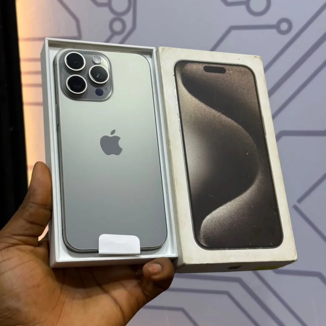 iPhone 15 Pro Max 256GB: Unboxed Perfection, 85% Battery, Ready Now!