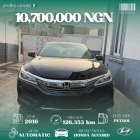 2016-Look Honda Accord: Luxury Upgrade