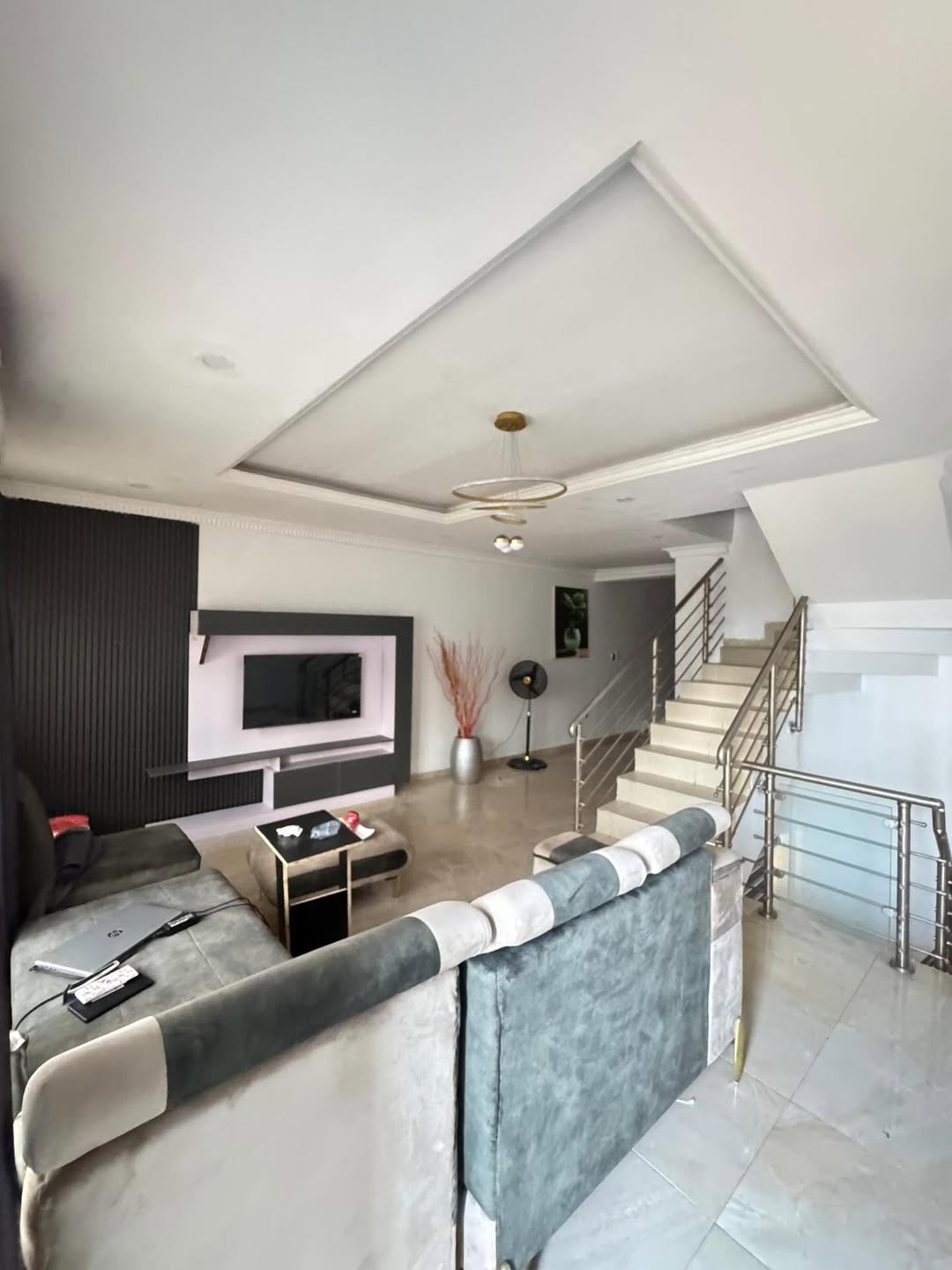 Spacious 3-Bed Terrace Duplex + Mini Flat in Secure Ikate