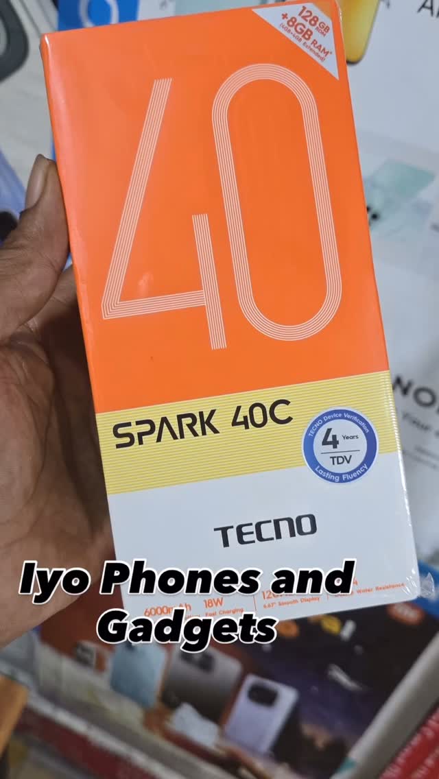 Unleash Power: Tecno Spark 40C – Premium & Ready!
