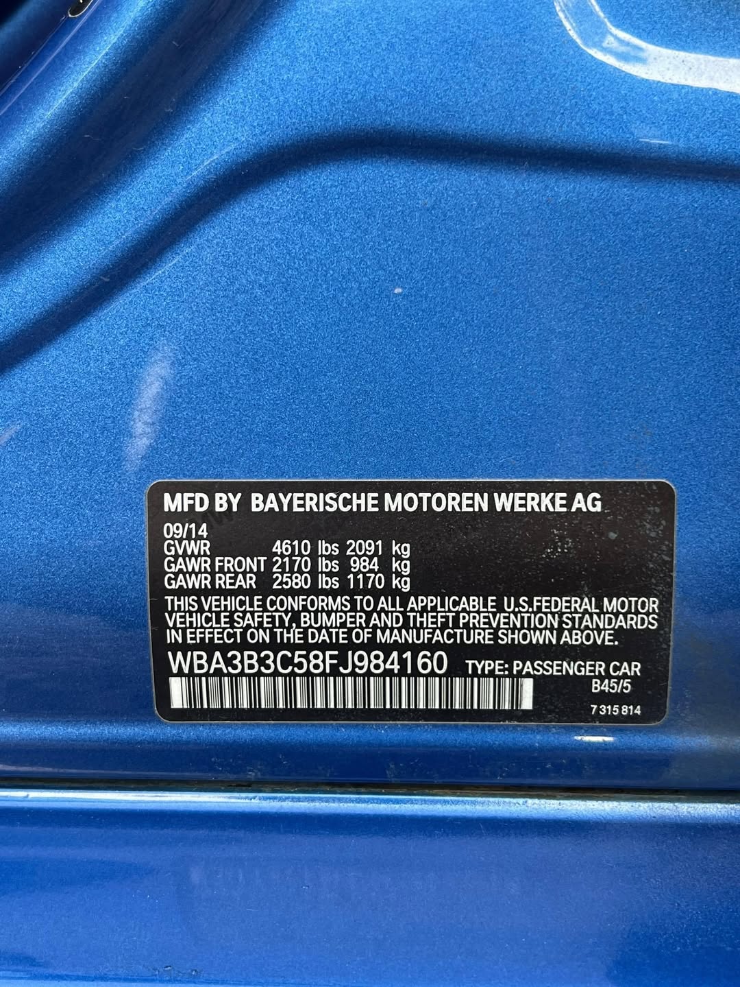 2015 BMW 325i: Pristine & Untouched, N18M