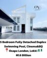 Stunning 5-Bed Duplex with Cinema & Pool in Lekki