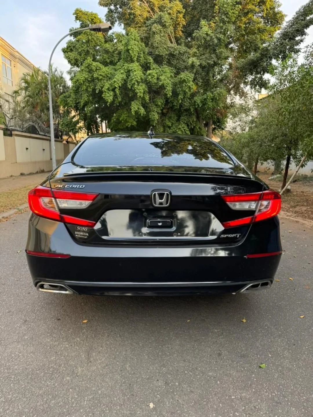 Belgium Duty-Free Honda Accord: 25.5m