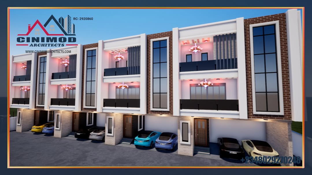 8 Stunning 4-Bed Terraced Units in Prime Lagos