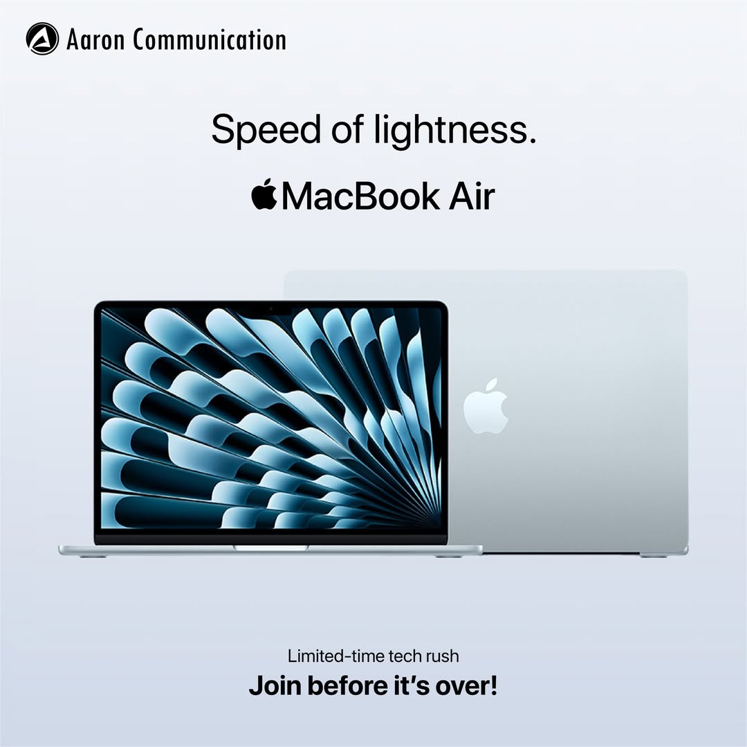 Experience Lightning Speed & Sleek Design: MacBook Air