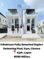 Spacious 5-Bedroom Duplex with Private Gym & Cinema