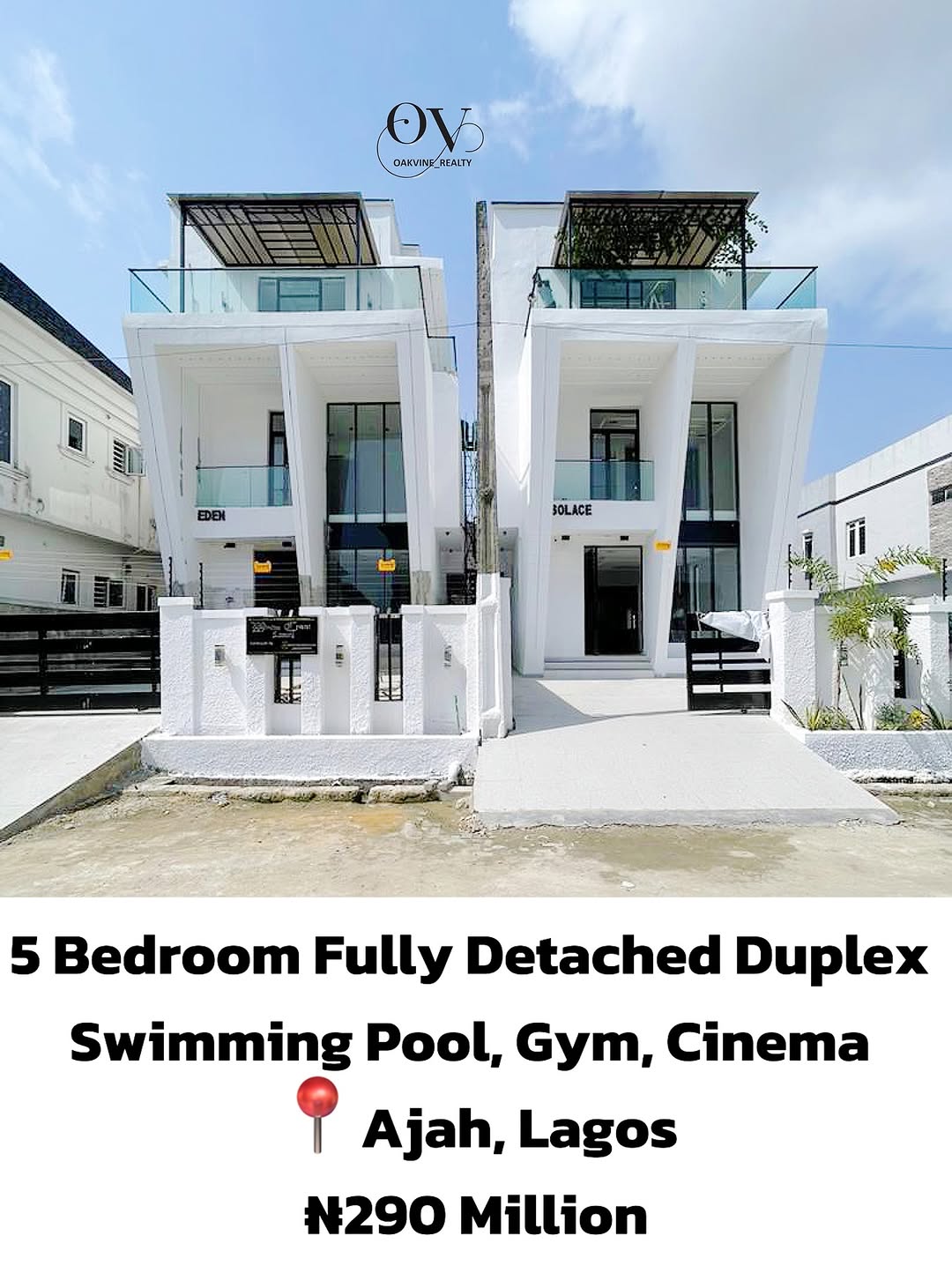 Spacious 5-Bedroom Duplex with Private Gym & Cinema