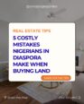 Secure Your Future: Verified Land Investments for Nigerians Abroad