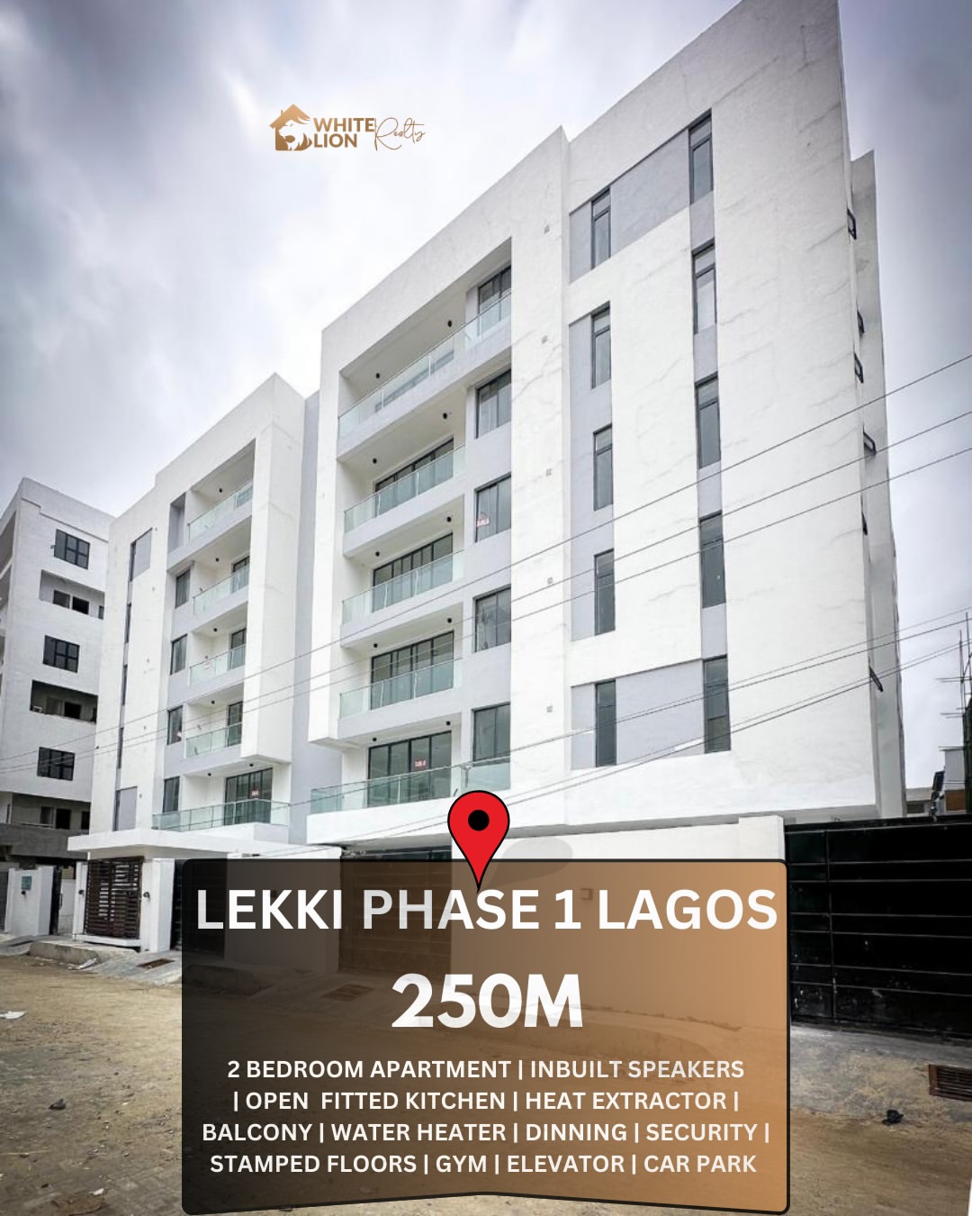 Lekki Phase 1 Gem: 2-Bedroom Apartment with Pool & Gym