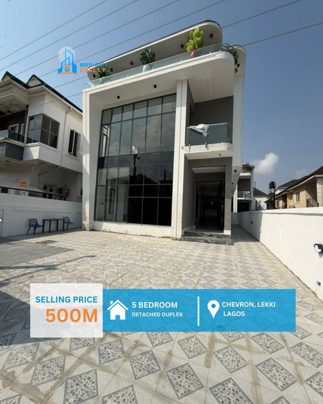 Elegant 5-Bedroom Duplex with Pool in Prime Lekki