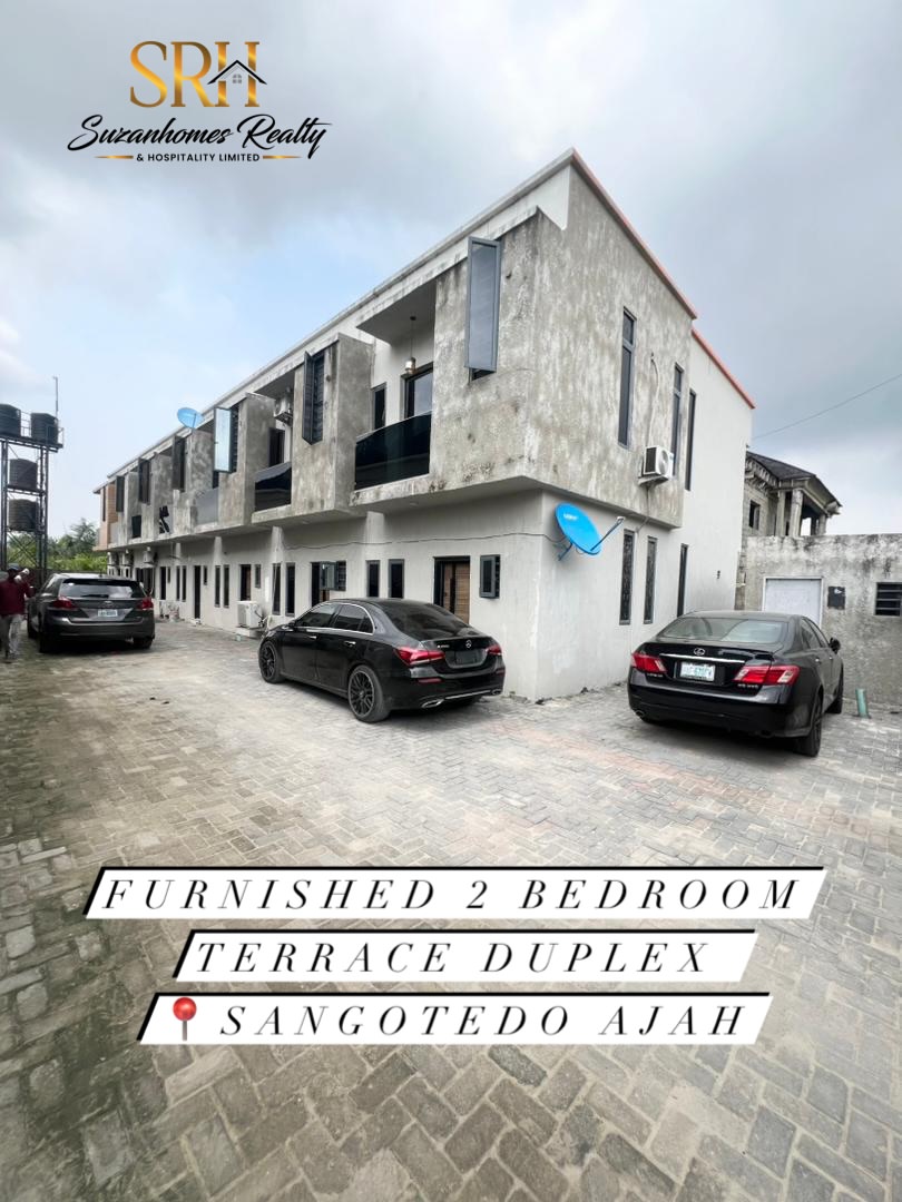 Sangotedo Gem: Fully Furnished 2-Bed Terrace Duplex