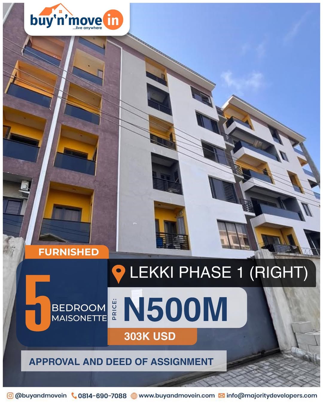 5-Bed Lekki Maisonette: Modern Family Haven