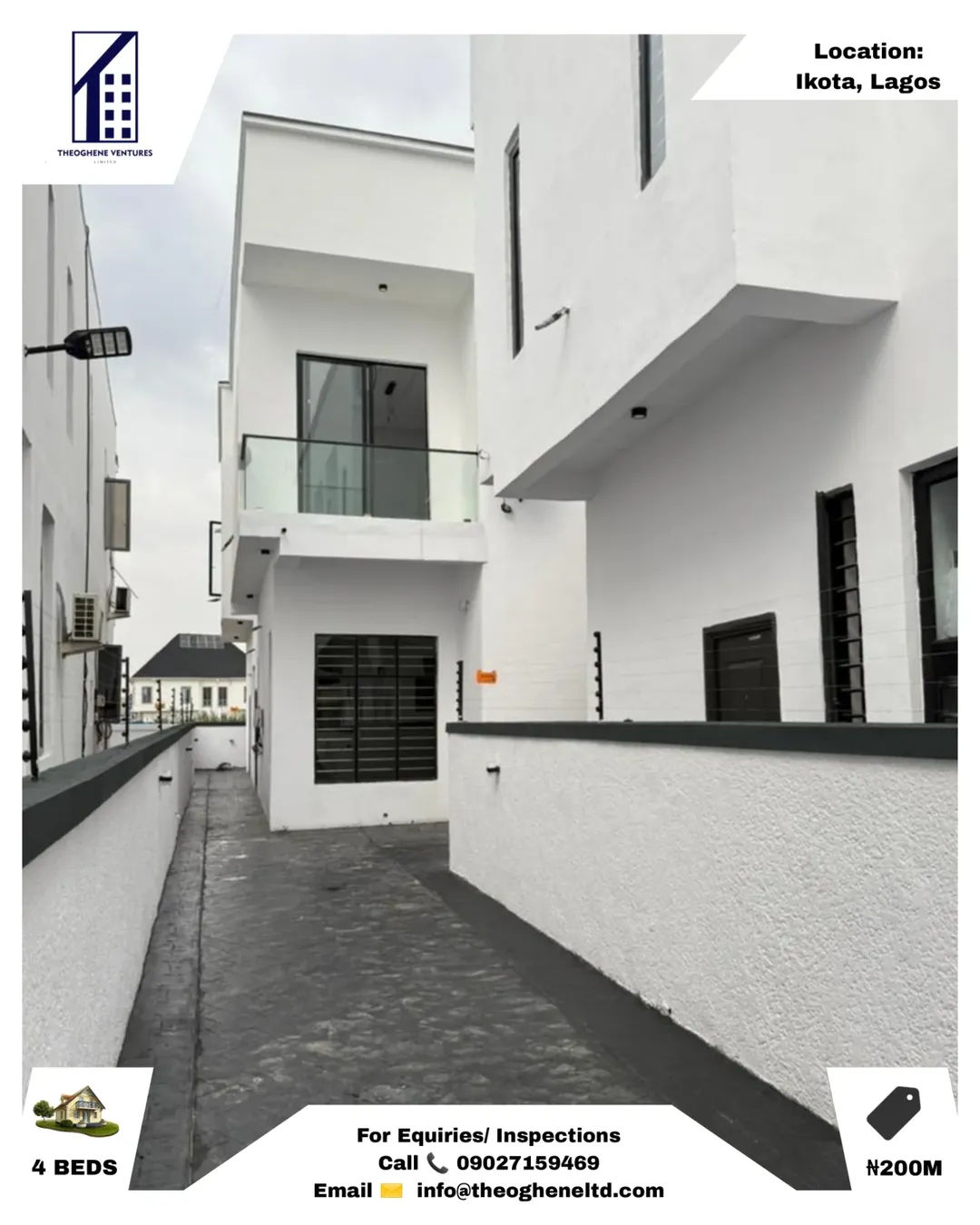 Spacious 4-Bedroom Duplex with Premium Finishes in Ikota