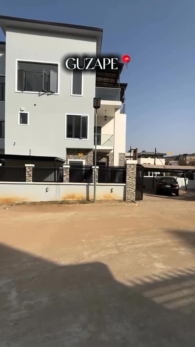 Elite Guzape Estate: 5-Bedroom Masterpiece with Cinema Basement