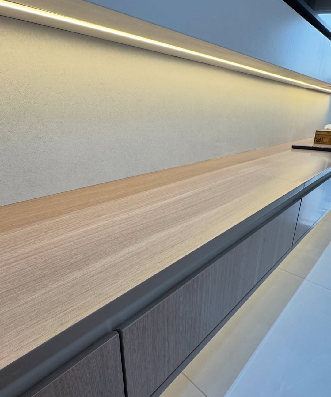 Custom TV Console: Beauty Meets Function