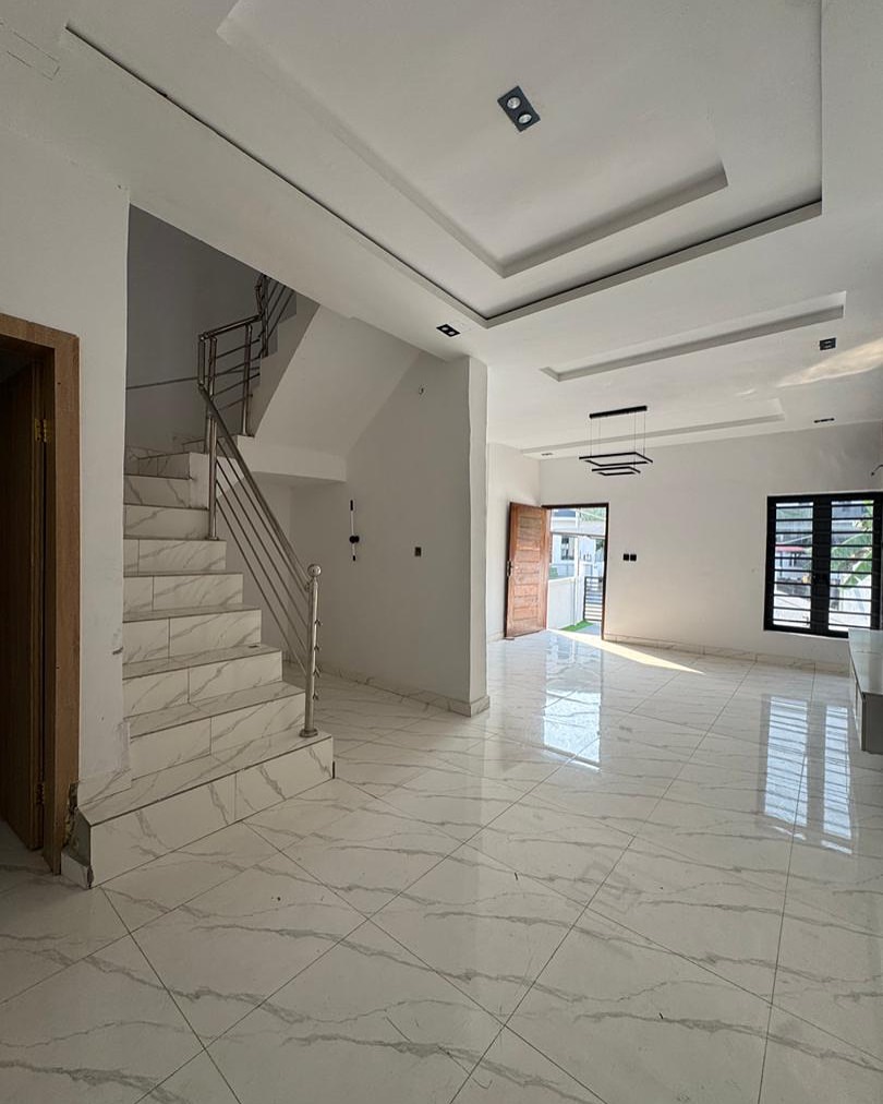 Spacious 4-Bedroom Duplex in Secure Sangotedo