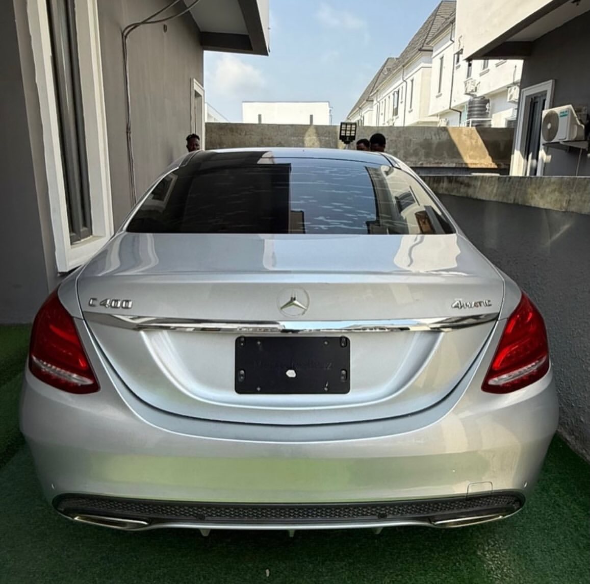 Unregistered Luxury: 2017 C400 with Red Bucket Seats