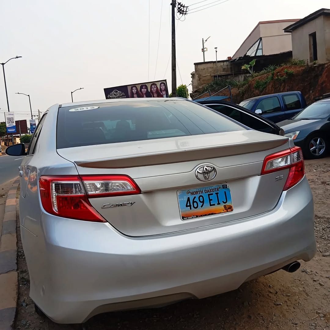 2013 Toyota Camry SE: Sharp, Reliable, ₦13.8m