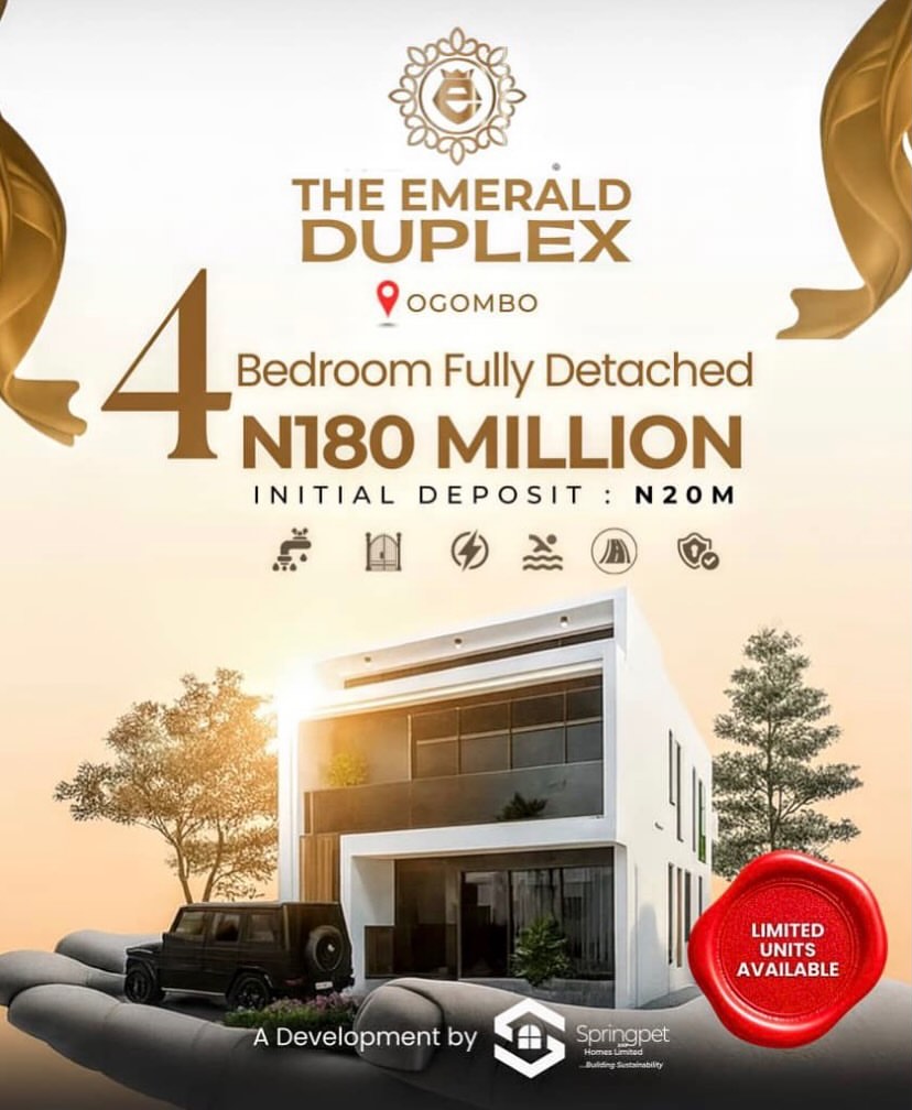Serene Ogombo Duplexes: Your Certificate of Occupancy Awaits