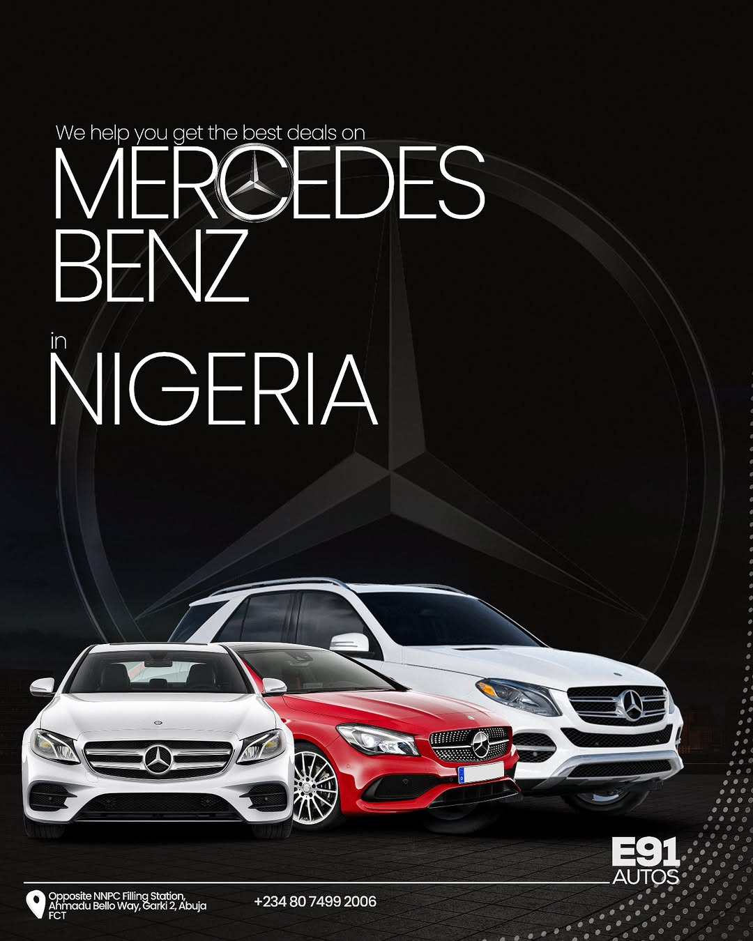 Luxury Mercedes, Fully Registered & Ready