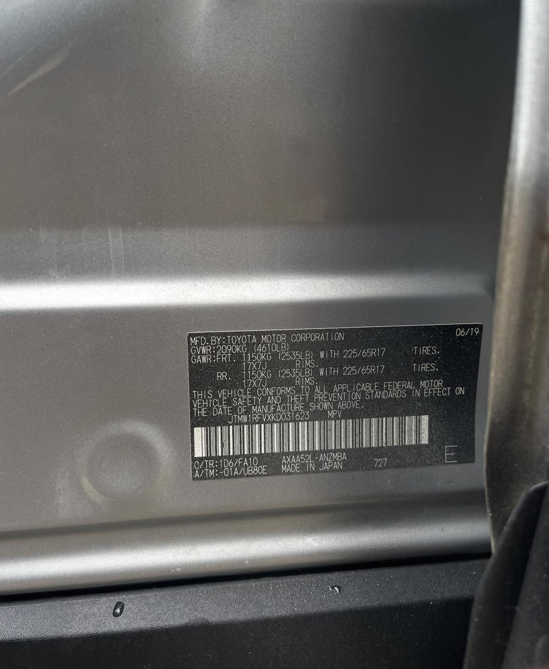 2019 Toyota RAV4 XLE AWD: Sunroof & Tech, 45M Naira