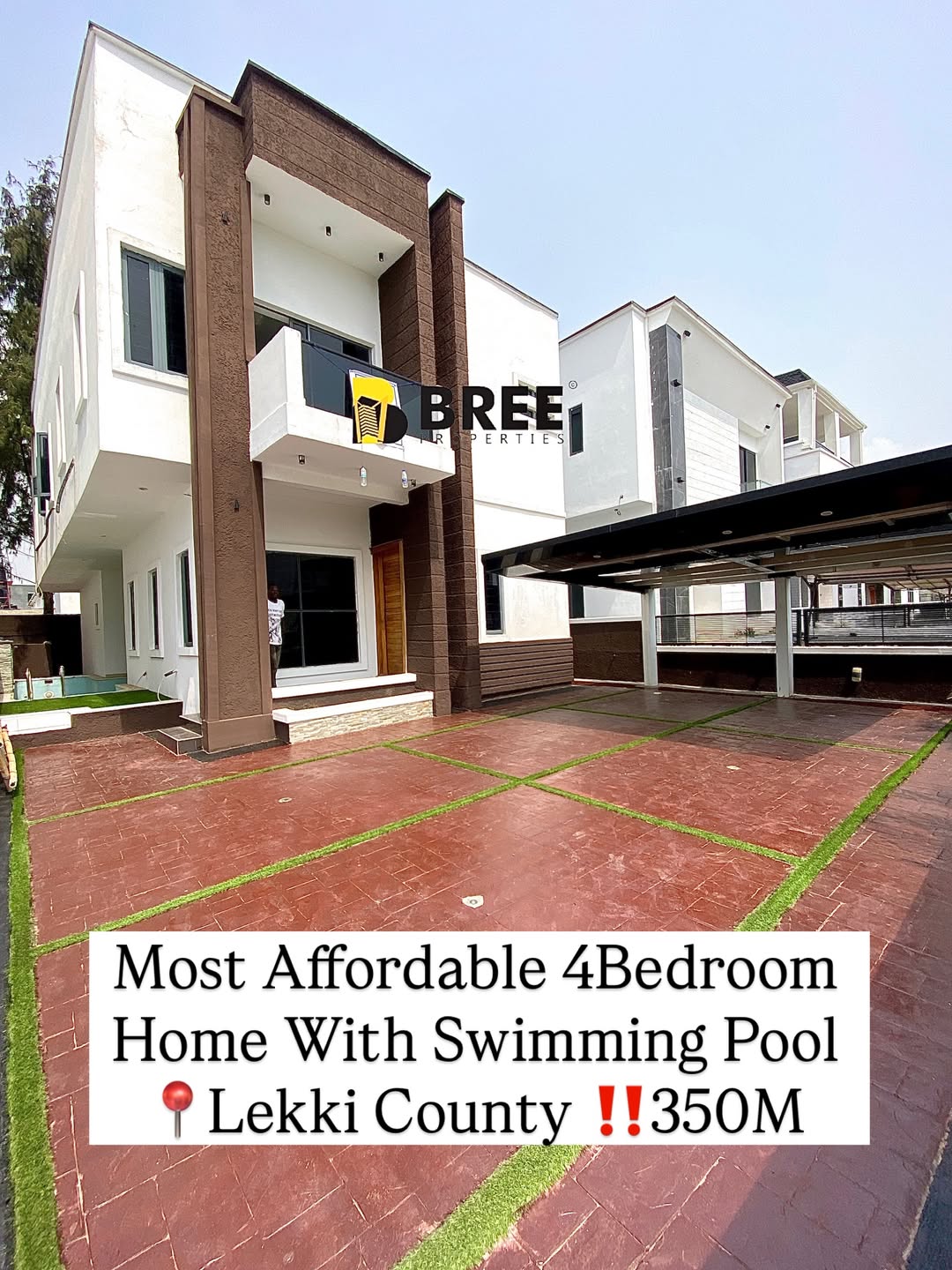 Stunning 4-Bed Poolside Retreat in Lekki County