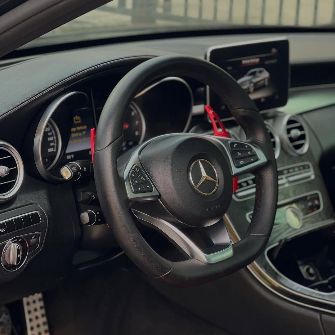 Black on Red C400: Tech-Packed Luxury