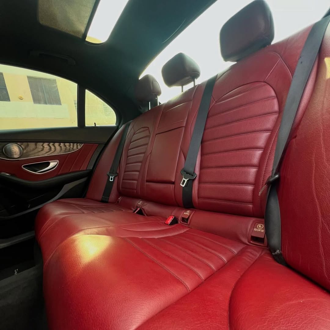 Black on Red C400: Tech-Packed Luxury