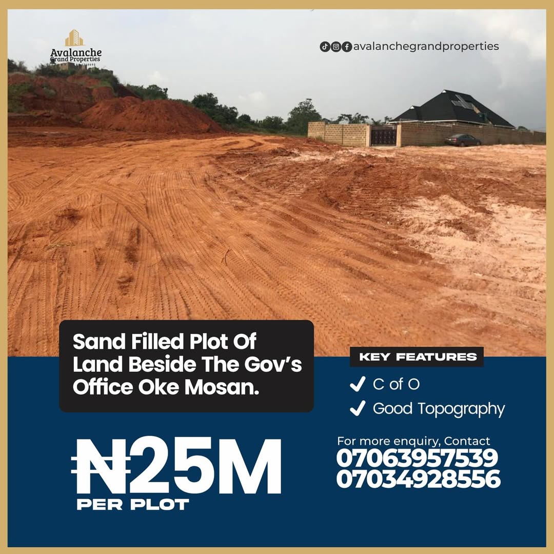 Prime Plots Near Governor’s Office, Abeokuta
