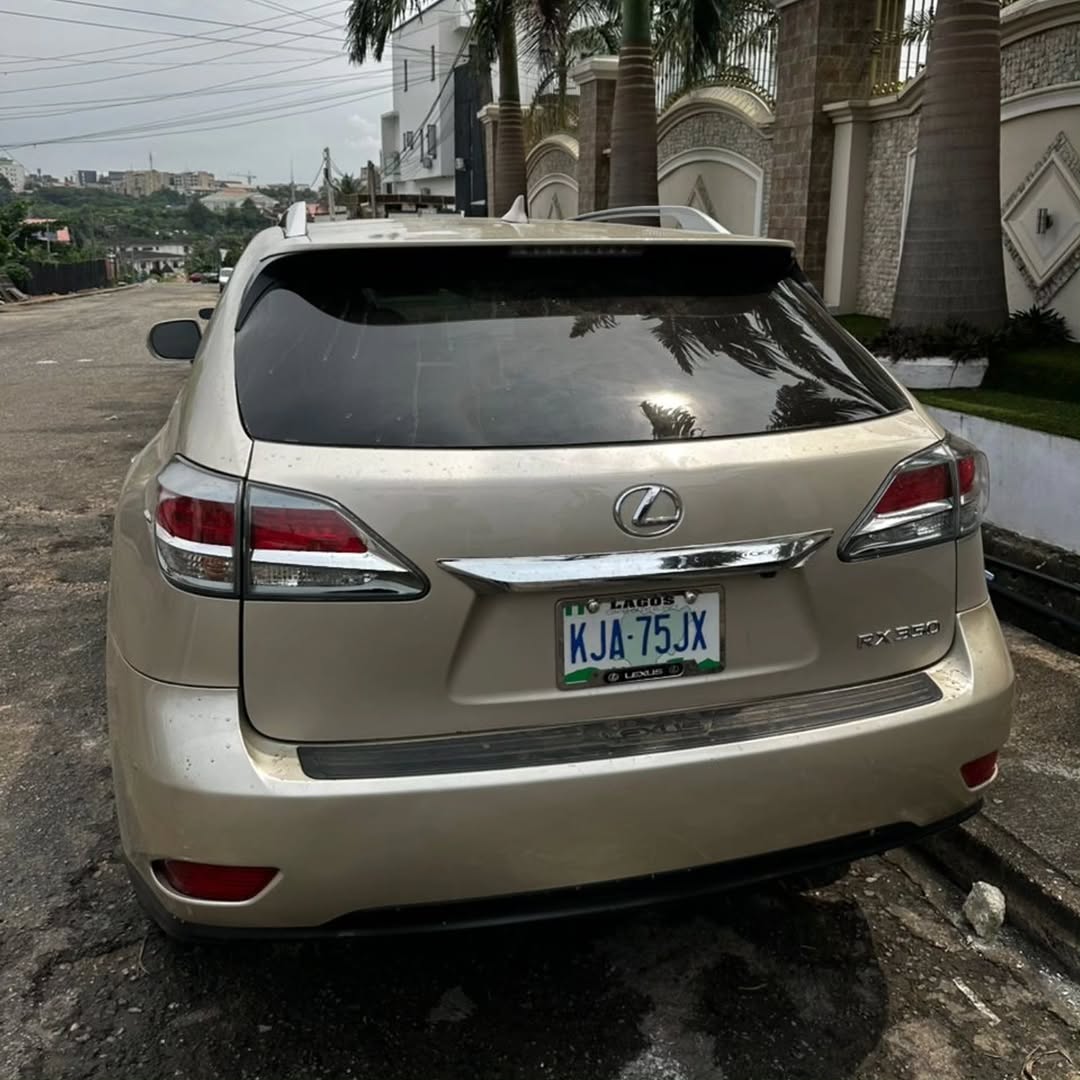 Immaculate 2015 Lexus RX350: First Owner, Lagos