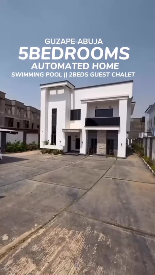 Elegant 6-Bed Duplex with Pool & Gym in Guzape