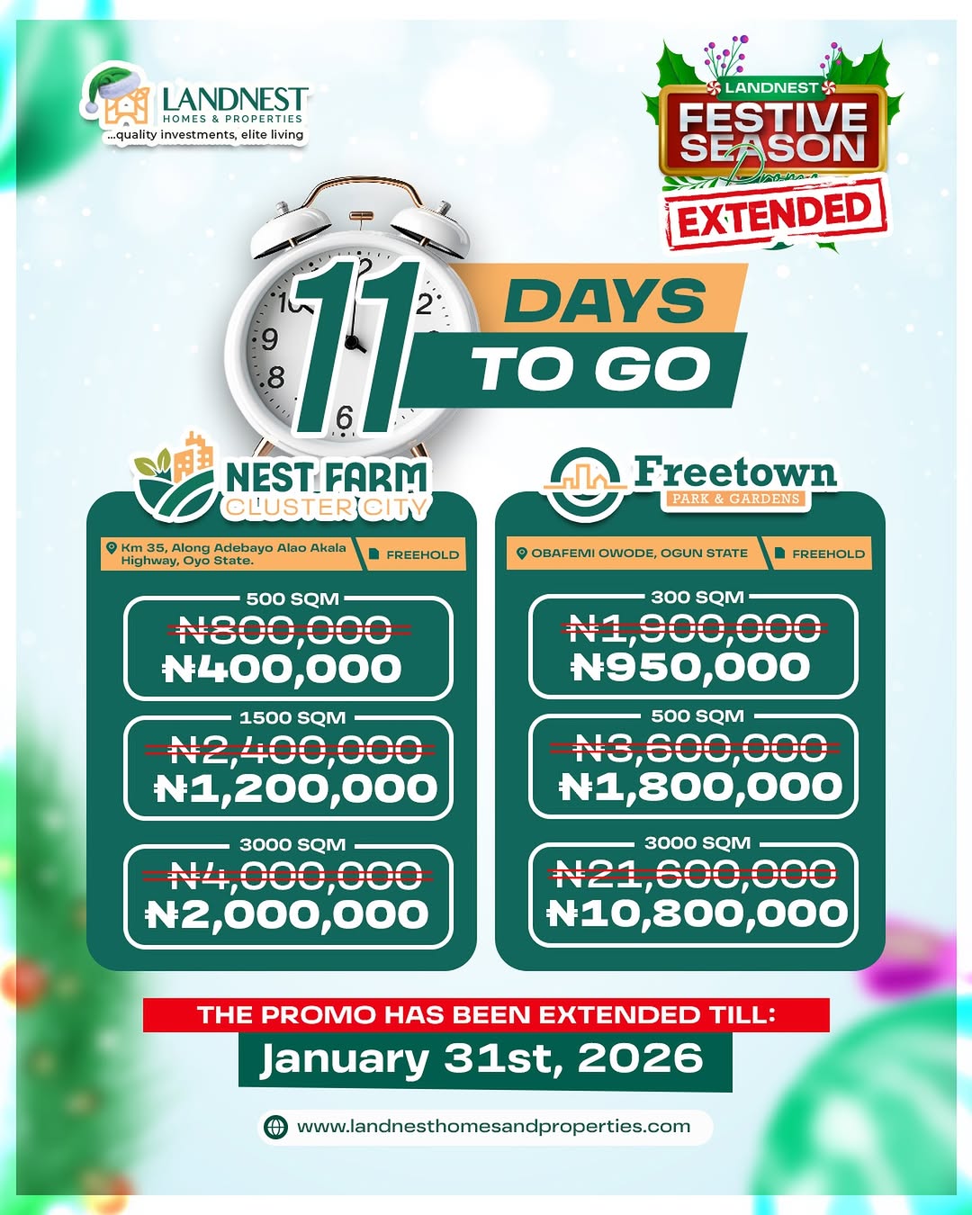 Own Your Dream Plot: 50% Off Ends Soon!