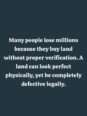 Secure Your Dream Land with Legally Verified Documents