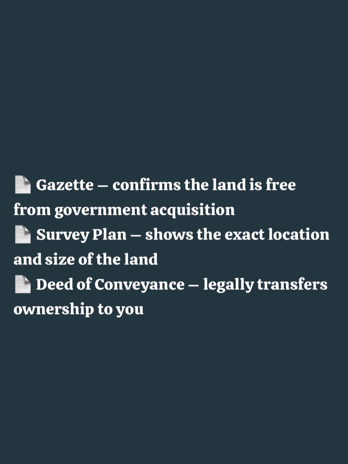 Secure Your Dream Land with Legally Verified Documents
