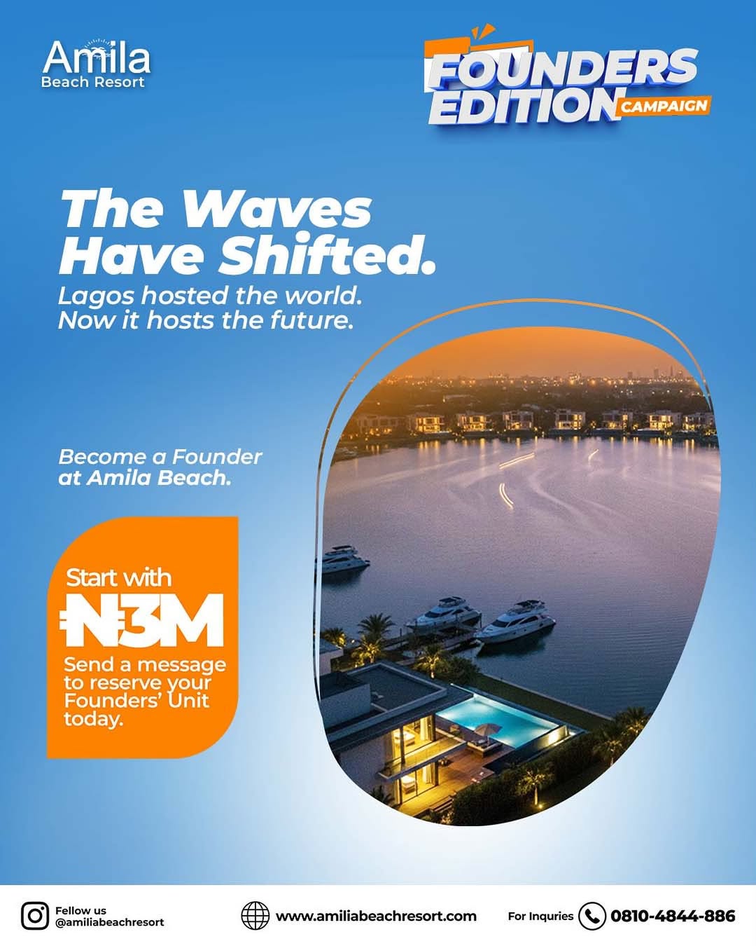 Found Your Future at Amila Beach Resort