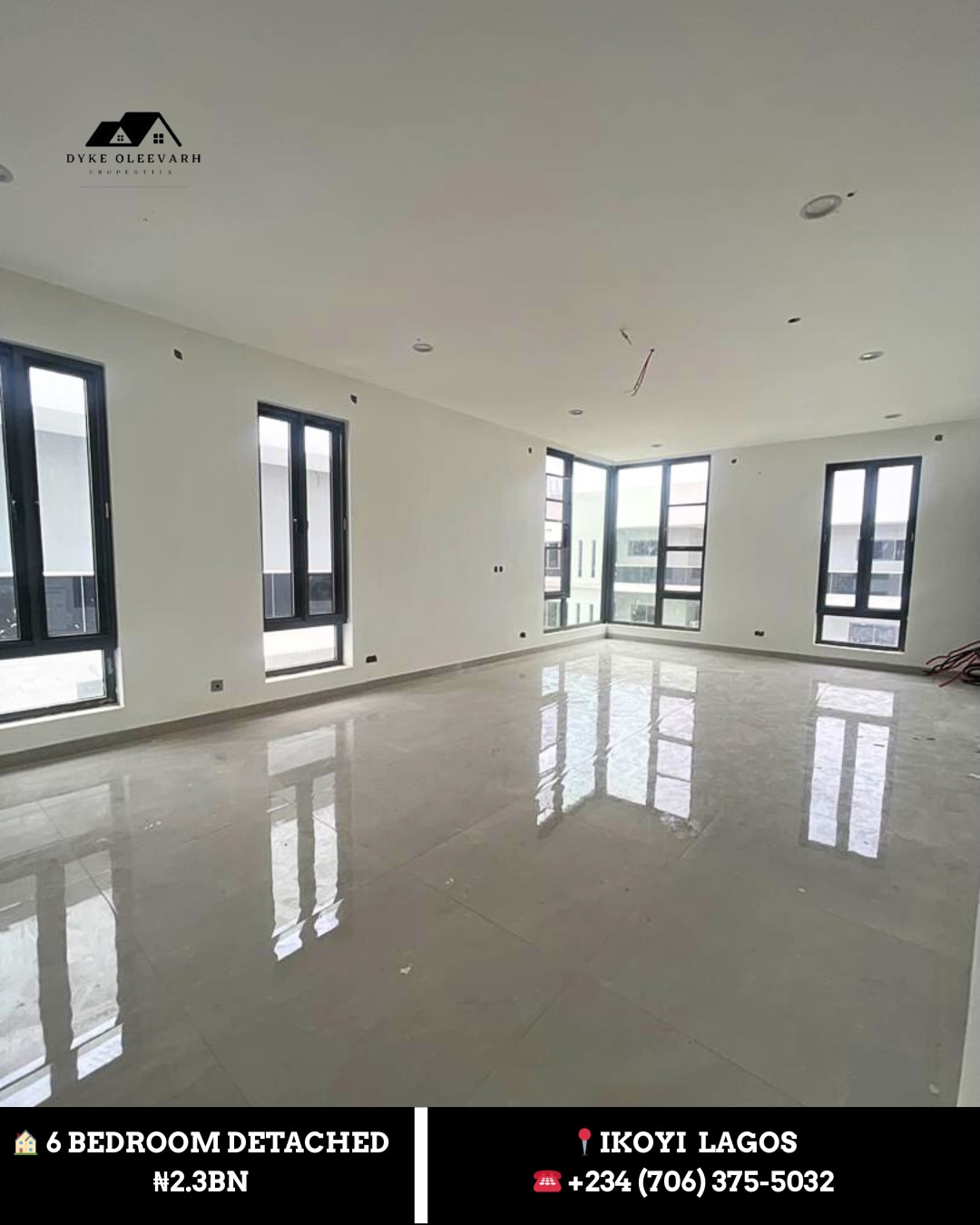 6-Bed Ikoyi Estate Gem with Resort-Style Pool & Gym