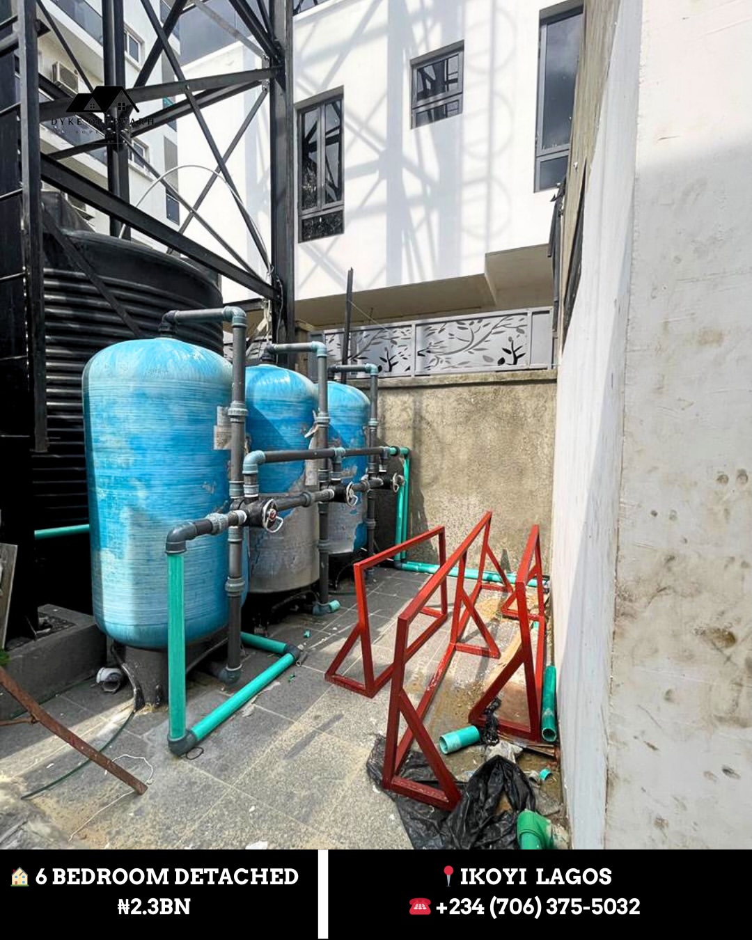 6-Bed Ikoyi Estate Gem with Resort-Style Pool & Gym