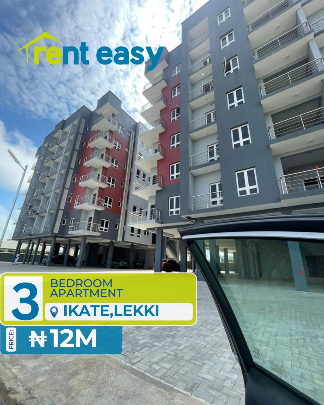 Elevator Apartment in Gated Ikate Estate