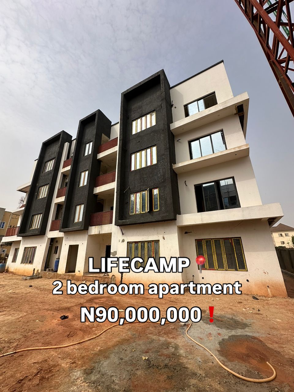 Prime 2-Bed Apartments in Lifecamp | N90M