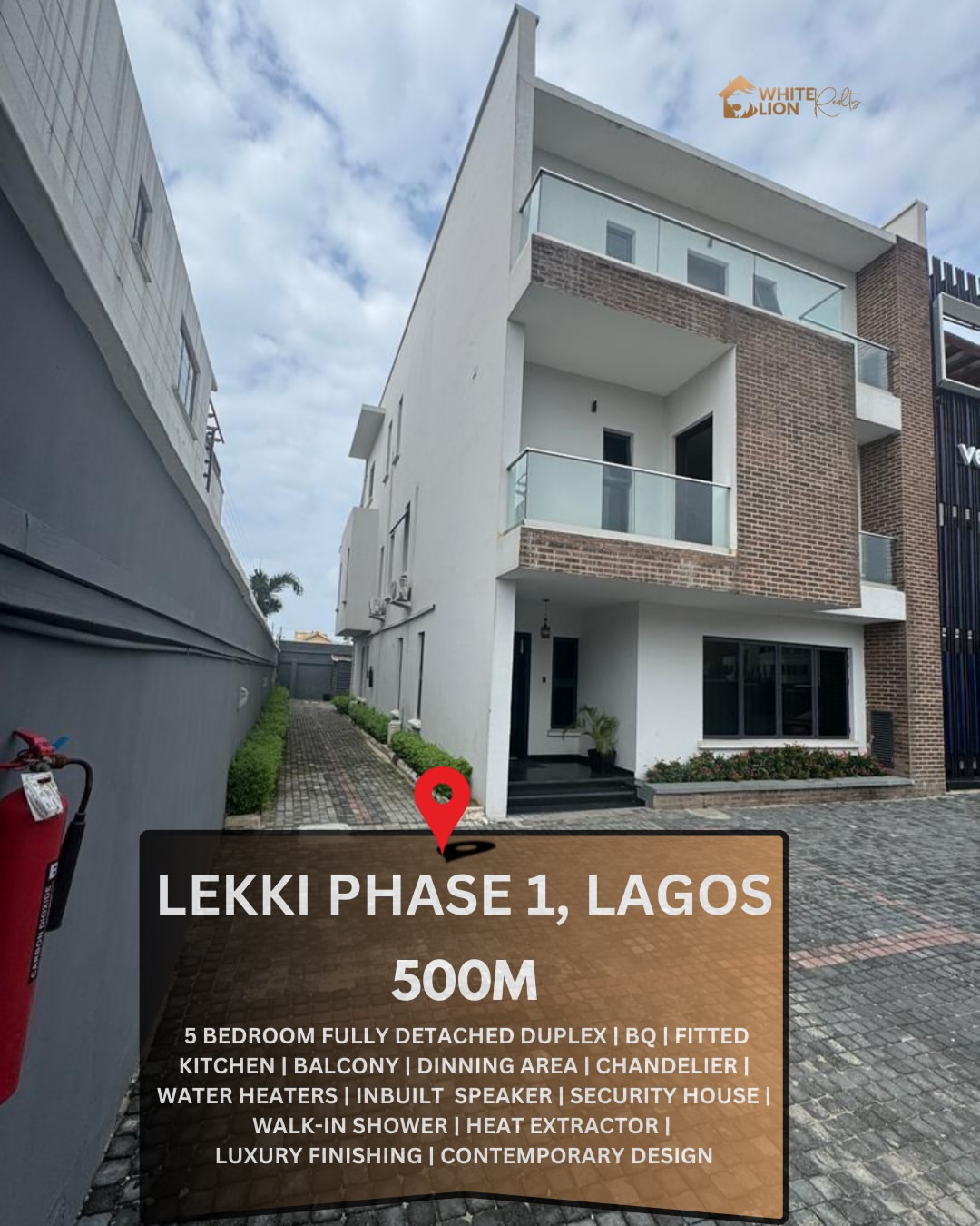 Lekki Phase 1 Palace: 5-Bed Duplex with BQ & Resort-Style Living